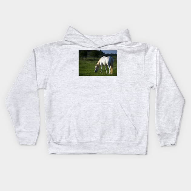 Heaven on Earth Kids Hoodie by BecauseofHorses